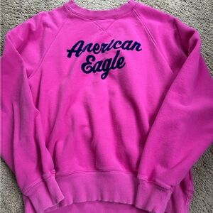 American Eagle Outfitters Vibrant Pink Pullover